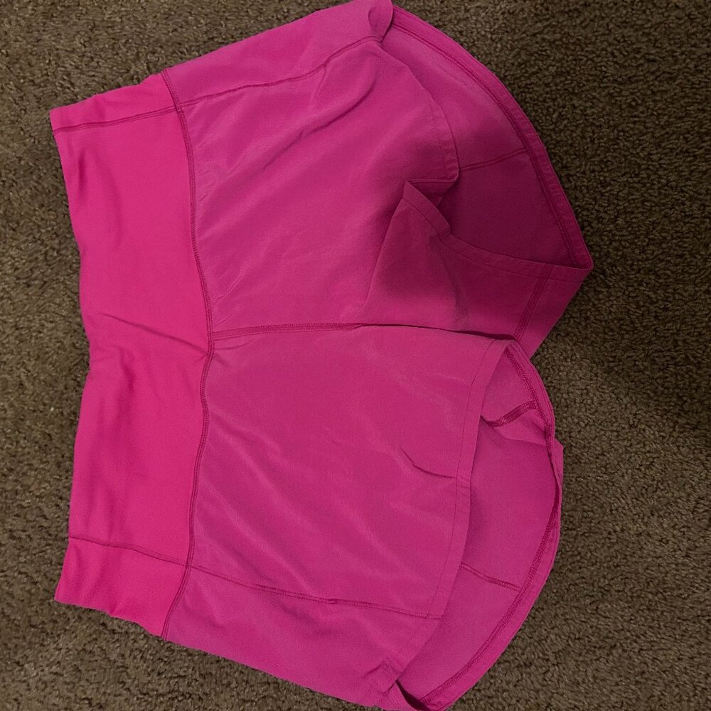Lululemon Speed Up Shorts Sonic Pink
